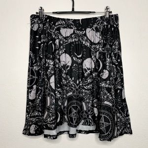 BCC Damask Circle Skirt